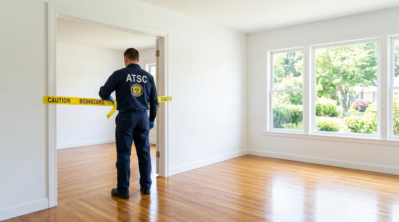 Certified biohazard cleanup crew performing Crime Scene Cleanup in Bensonhurst